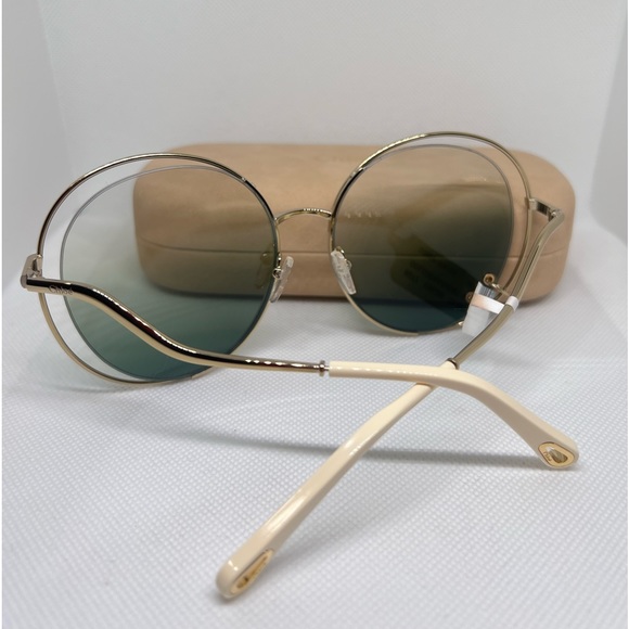 NWT Chloe Round Sunglasses CE153S 838 - Picture 3 of 7